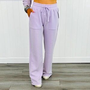 🆕🌿💜RAE MODE: Lavender Let's Lounge Around Pants MEDIUM
